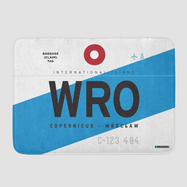 WRO - Bath Mat - Airportag