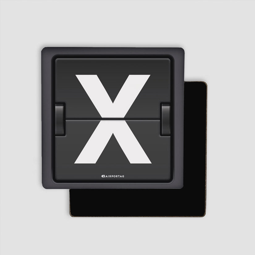 X - Tableau de vol - Aimant