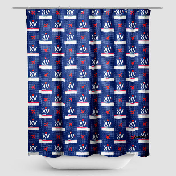 XV - Shower Curtain - Airportag