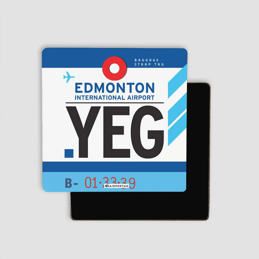 Fridge Edmonton Airport Leduc IATA code YEG