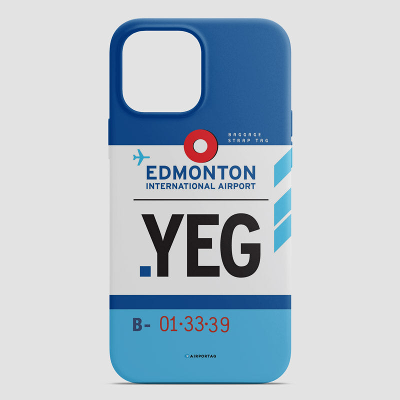 Airport Code Phone Case - IATA code YEG Mobile Cover