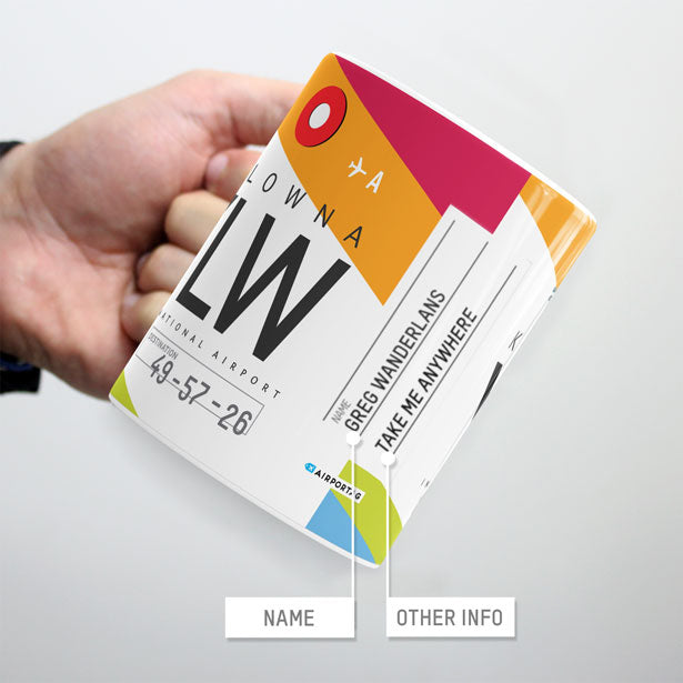 YLW - Mug - Airportag