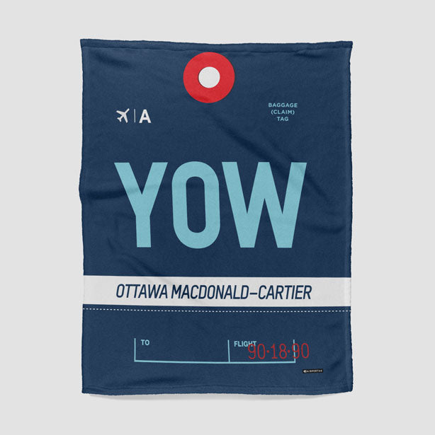 YOW - Blanket - Airportag