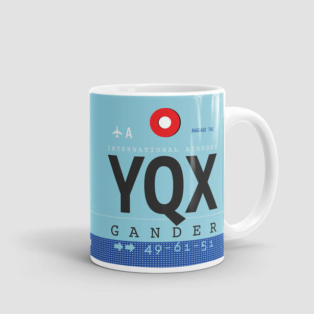 YQX - Mug - Airportag