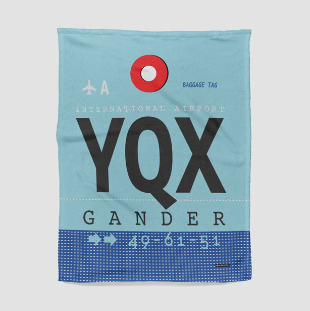YQX - Blanket - Airportag