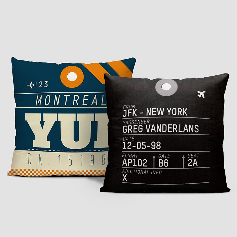 YUL - Throw Pillow