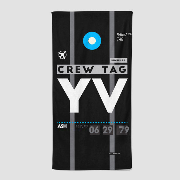 YV - Beach Towel - Airportag