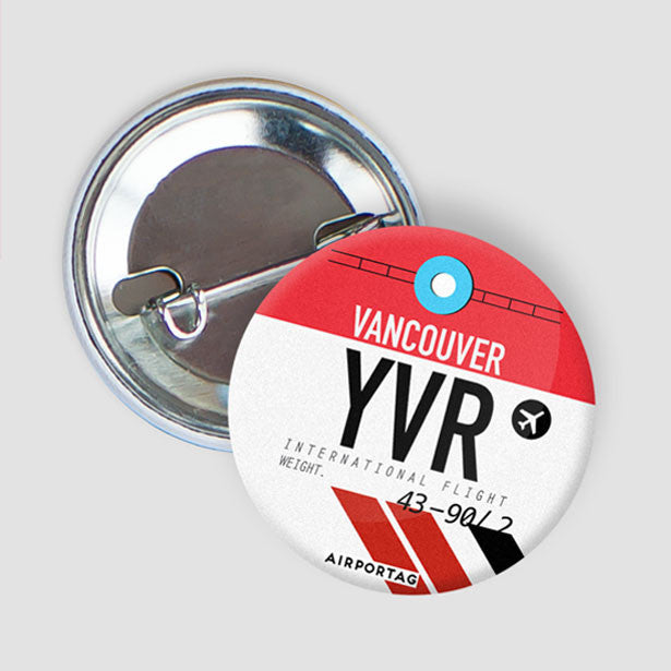 YVR - Button - Airportag