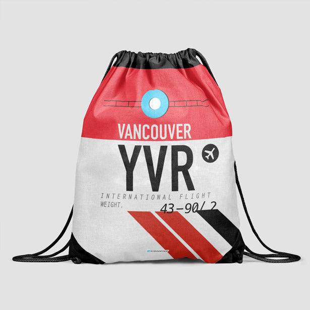 Drawstring Bag - YVR - Vancouver Airport - Vancouver, Canada