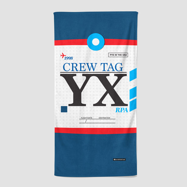 YX - Beach Towel - Airportag