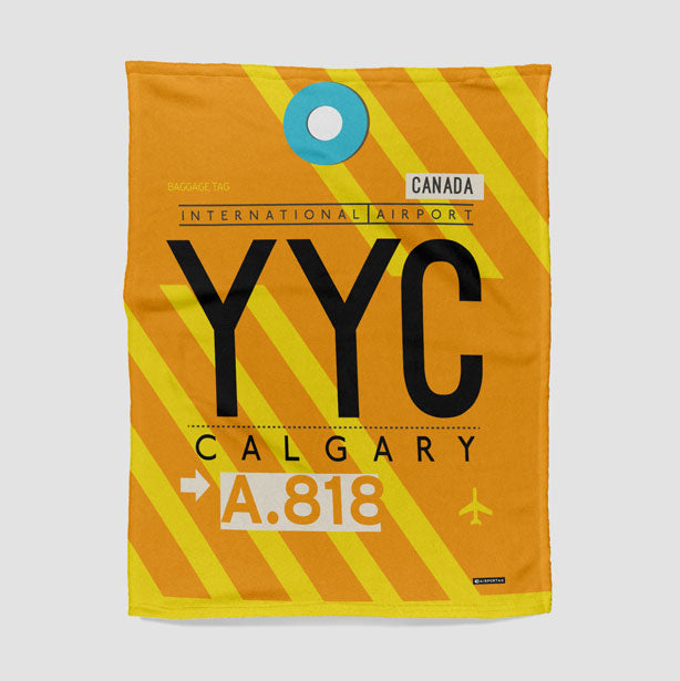 YYC - Blanket - Airportag