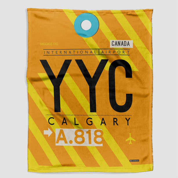 YYC - Blanket - Airportag