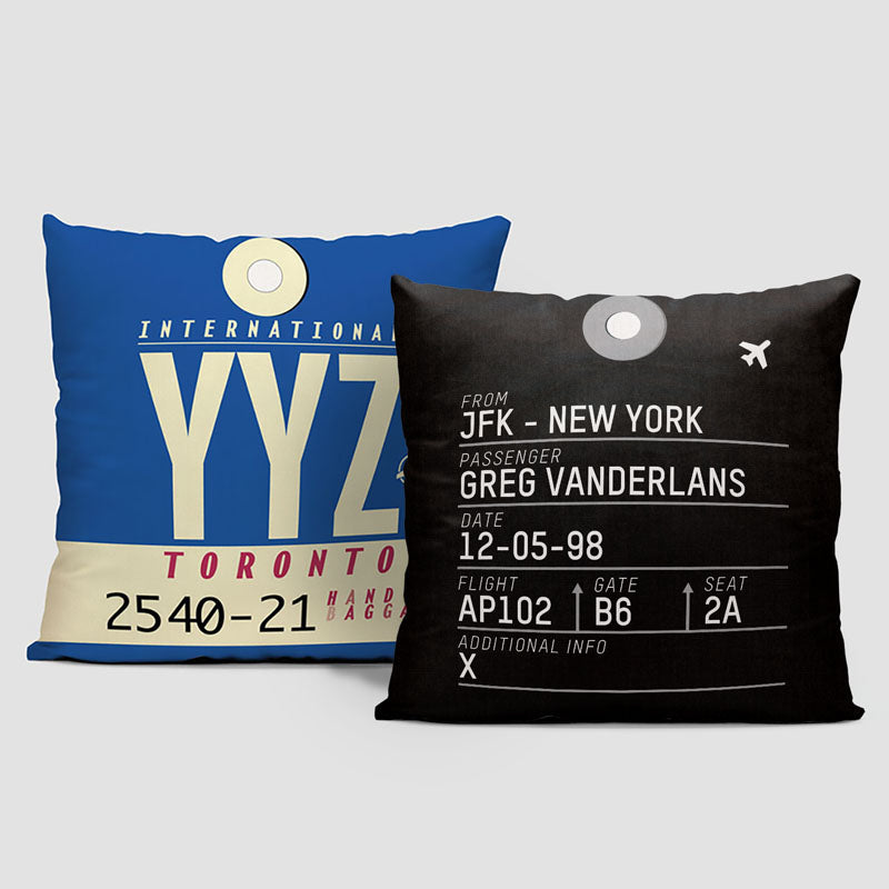 YYZ - Throw Pillow