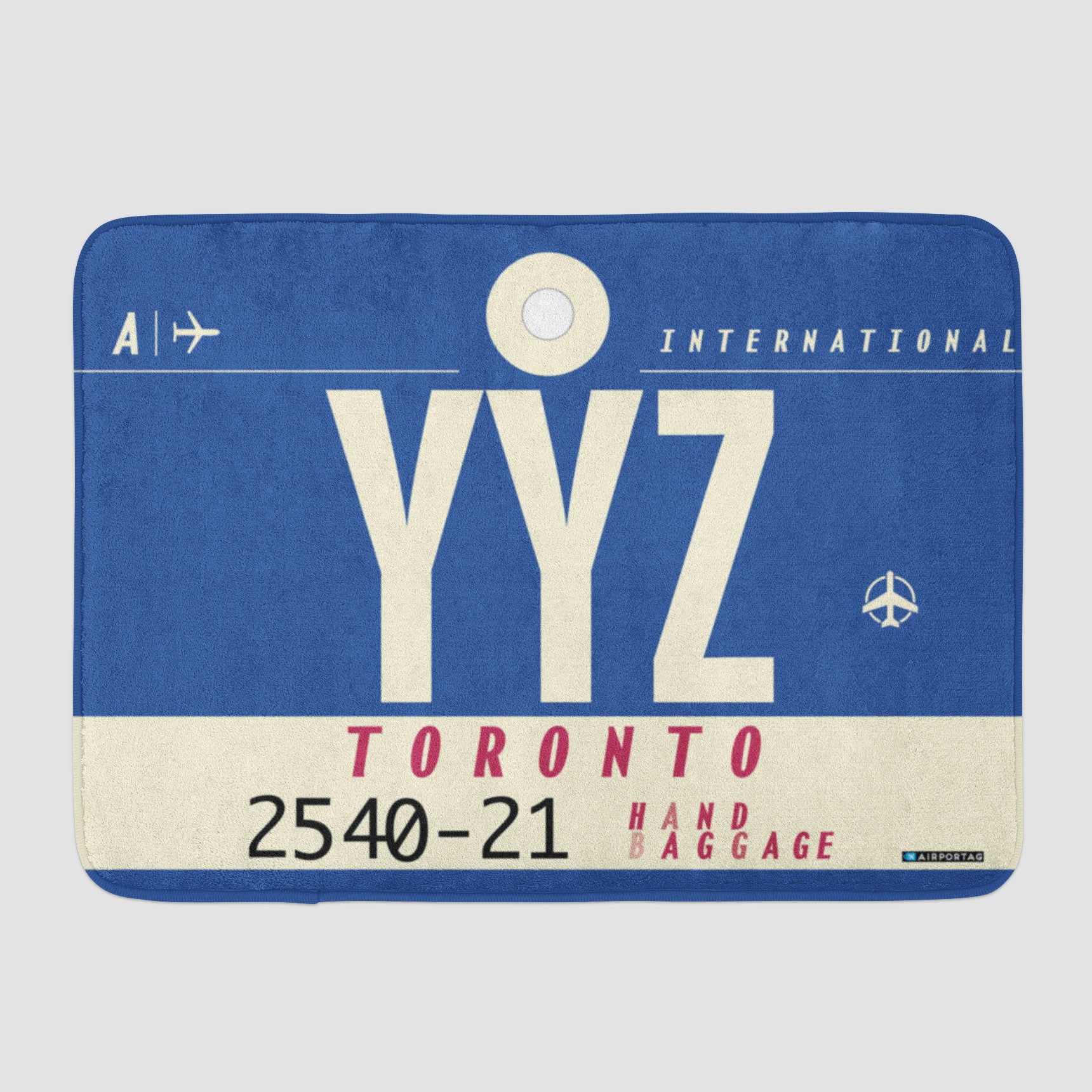 YYZ - Bath Mat - Airportag