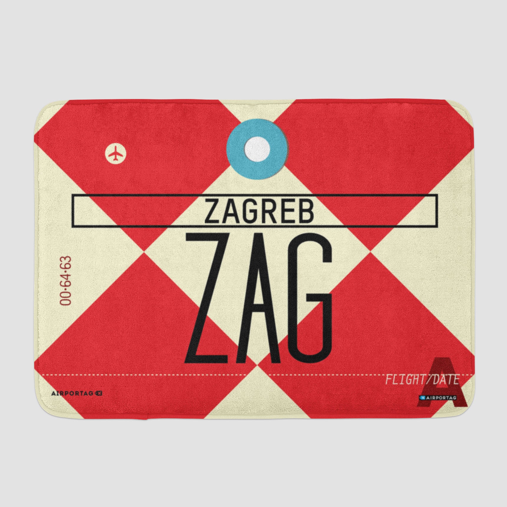 ZAG - Bath Mat - Airportag