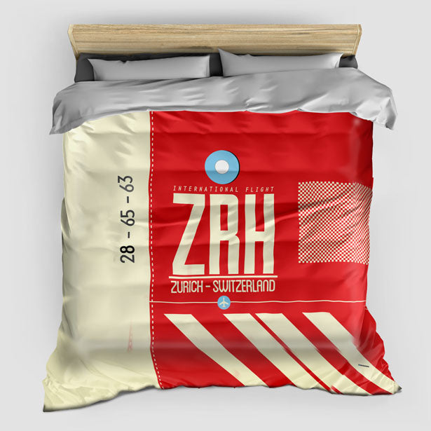 ZRH - Duvet Cover - Airportag