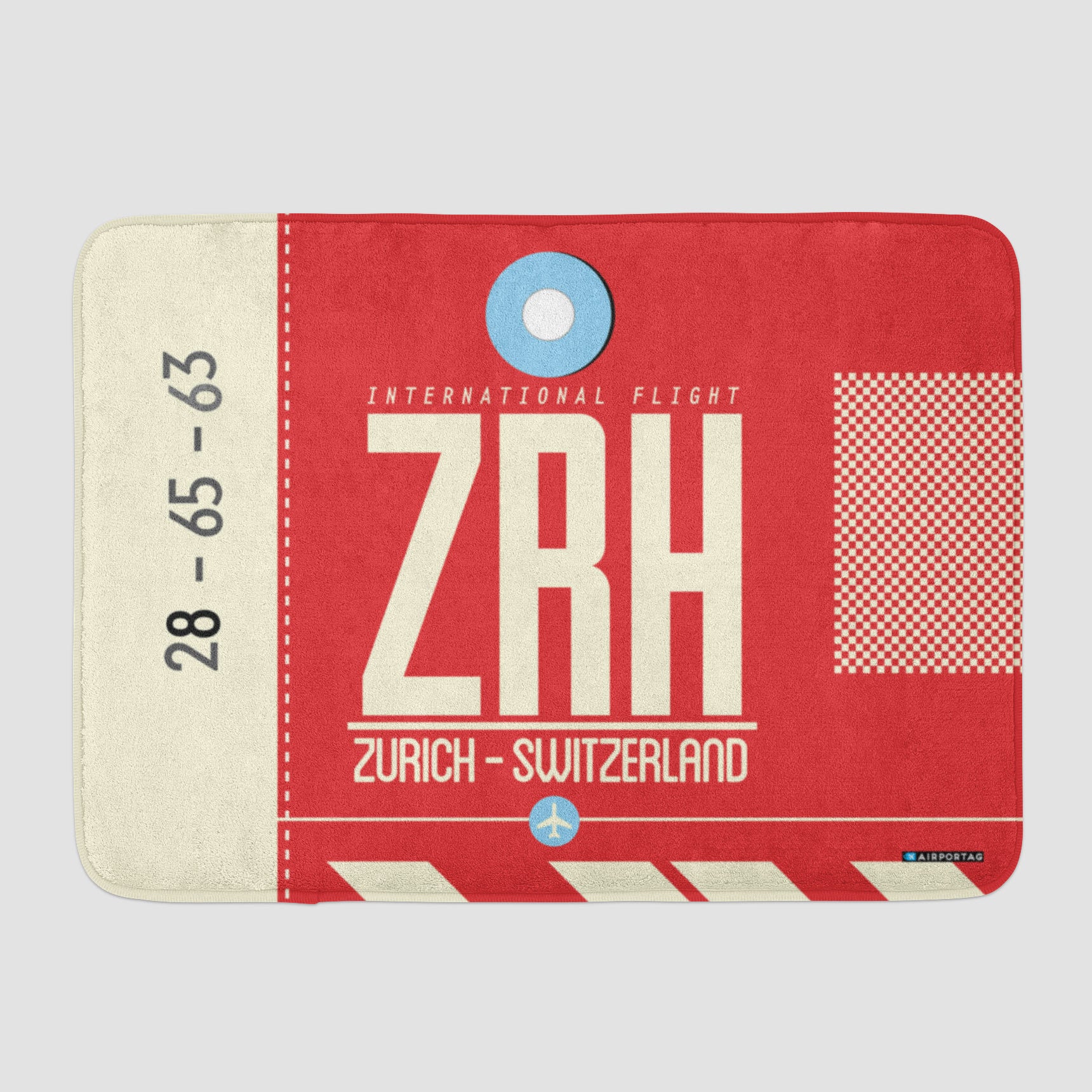 ZRH - Bath Mat - Airportag