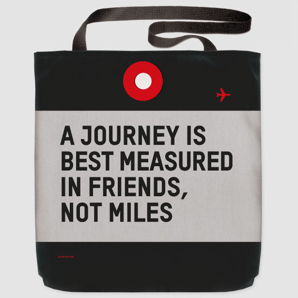 A Journey Is - Tote Bag - Airportag