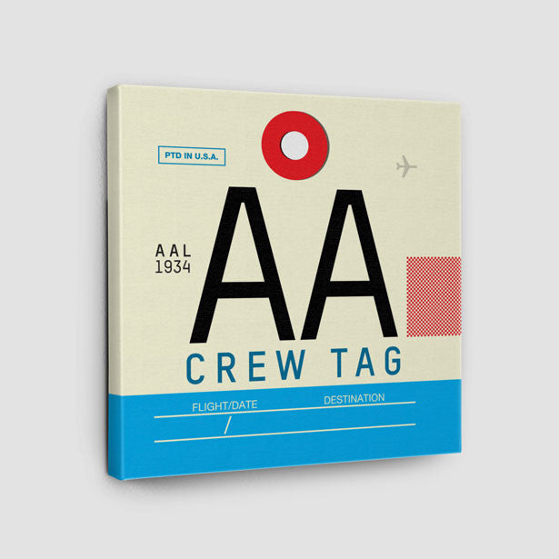 AA - Canvas - Airportag