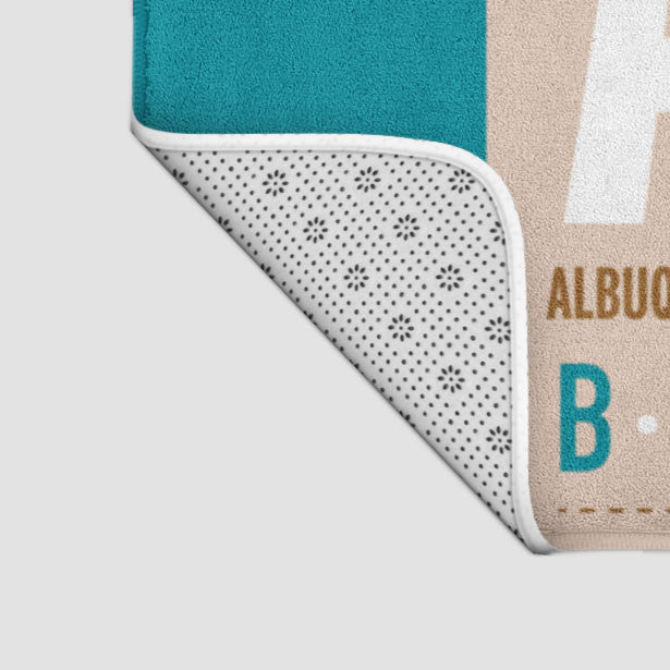 ABQ - Bath Mat - Airportag