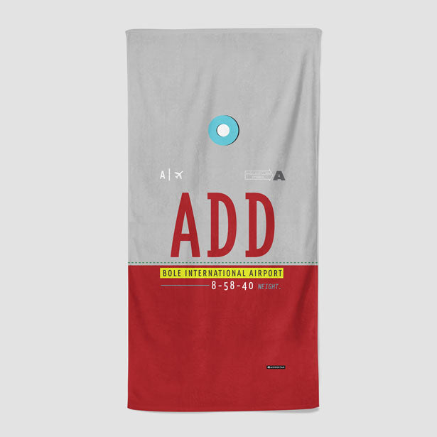 ADD - Beach Towel airportag.myshopify.com