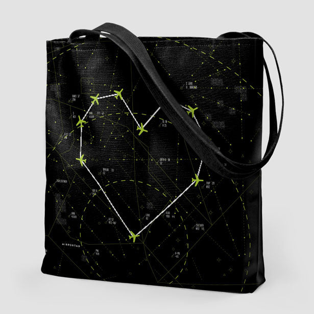 Love - Air Traffic - Tote Bag - Airportag