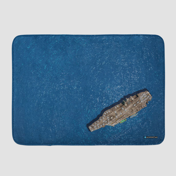 Aircraft Carrier - Bath Mat airportag.myshopify.com