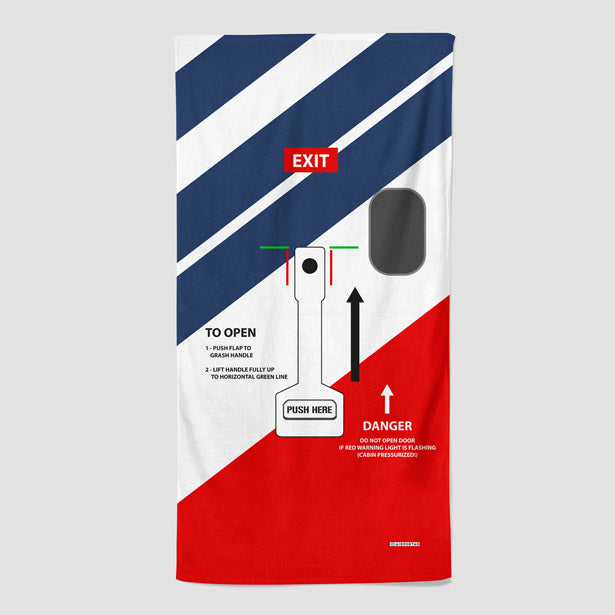AF Door - Beach Towel airportag.myshopify.com