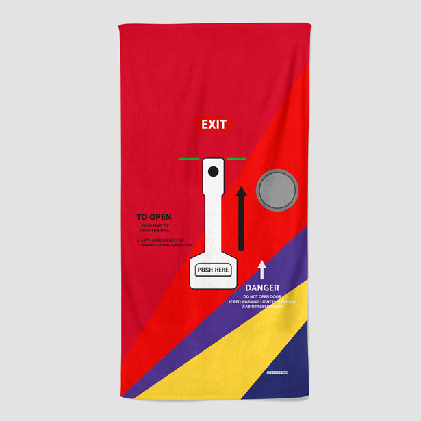 OZ Door - Beach Towel airportag.myshopify.com