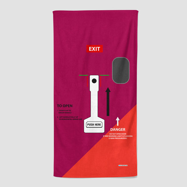 OZ Door - Beach Towel airportag.myshopify.com