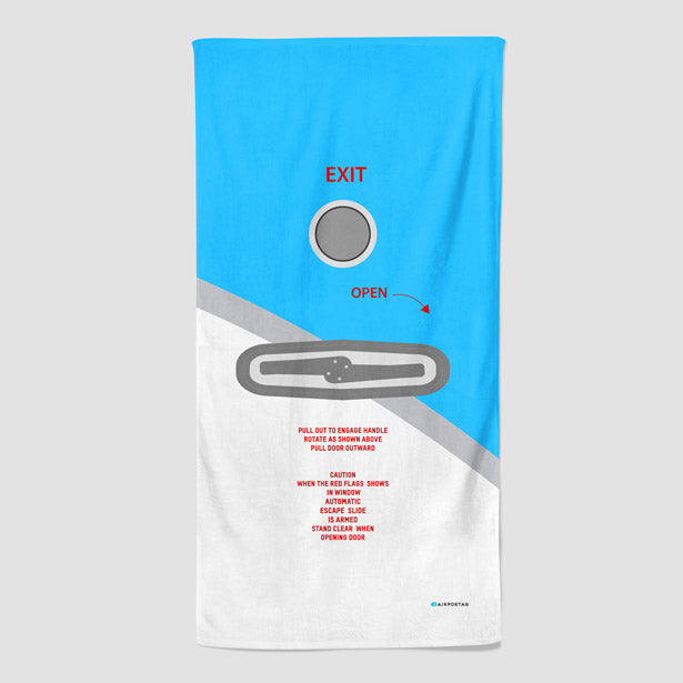 AR Door - Beach Towel airportag.myshopify.com