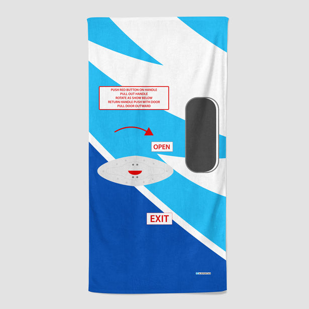 CZ Door - Beach Towel airportag.myshopify.com