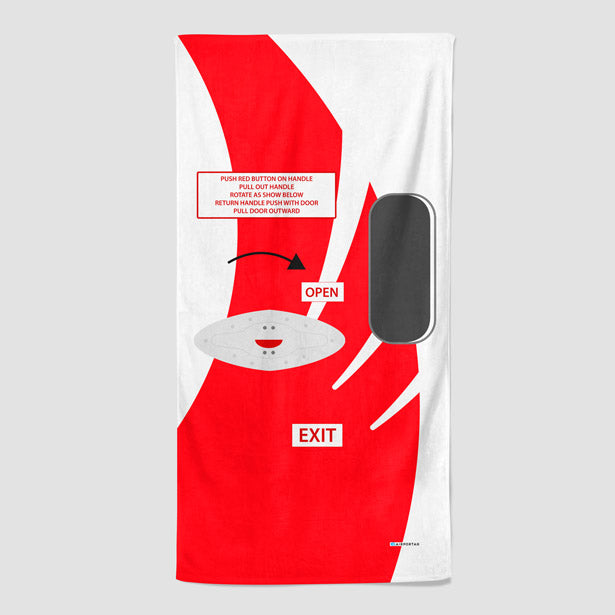 JL Door - Beach Towel airportag.myshopify.com