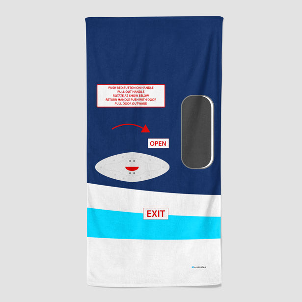 J2 Door - Beach Towel airportag.myshopify.com