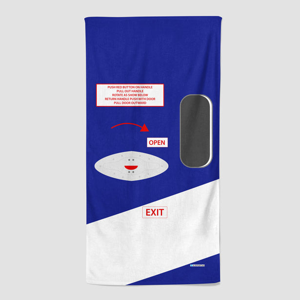 NH Door - Beach Towel airportag.myshopify.com