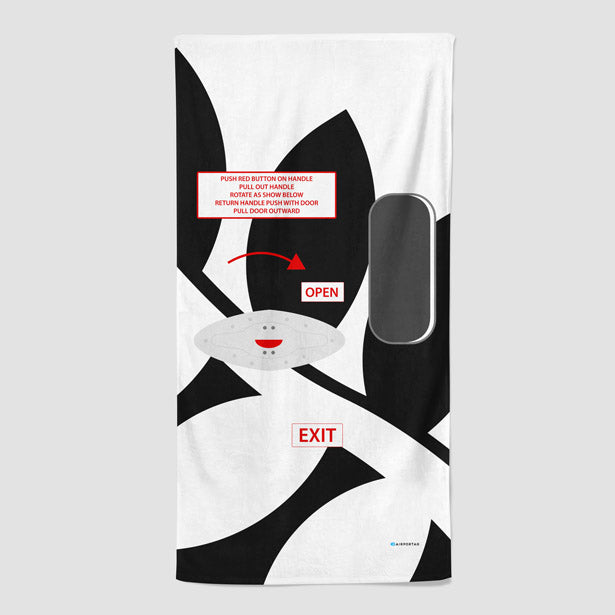 NZ Door - Beach Towel airportag.myshopify.com