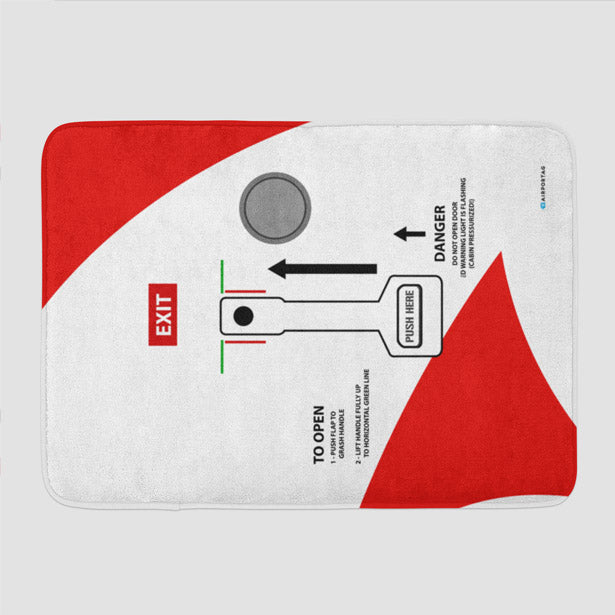 OS Door - Bath Mat airportag.myshopify.com