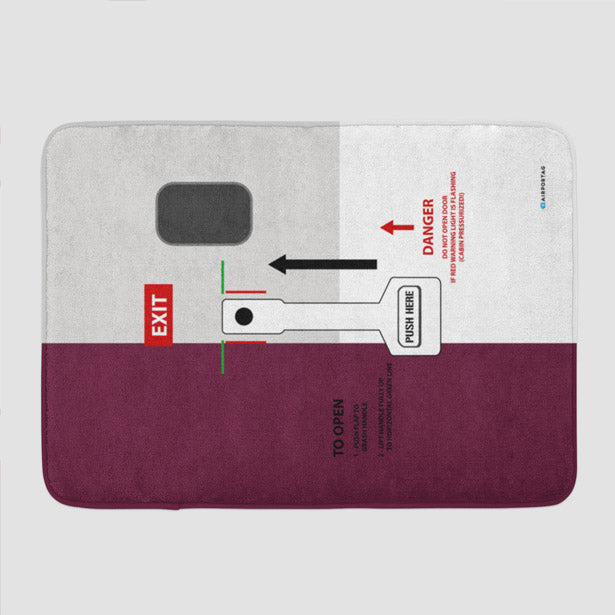 QR Door - Bath Mat airportag.myshopify.com