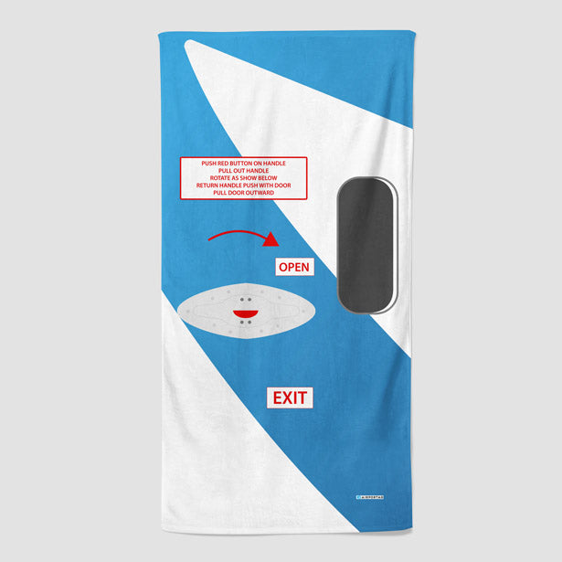UU Door - Beach Towel airportag.myshopify.com