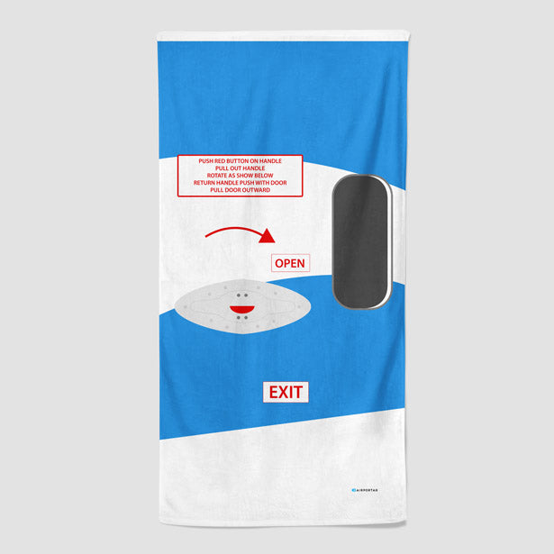 UX Door - Beach Towel airportag.myshopify.com