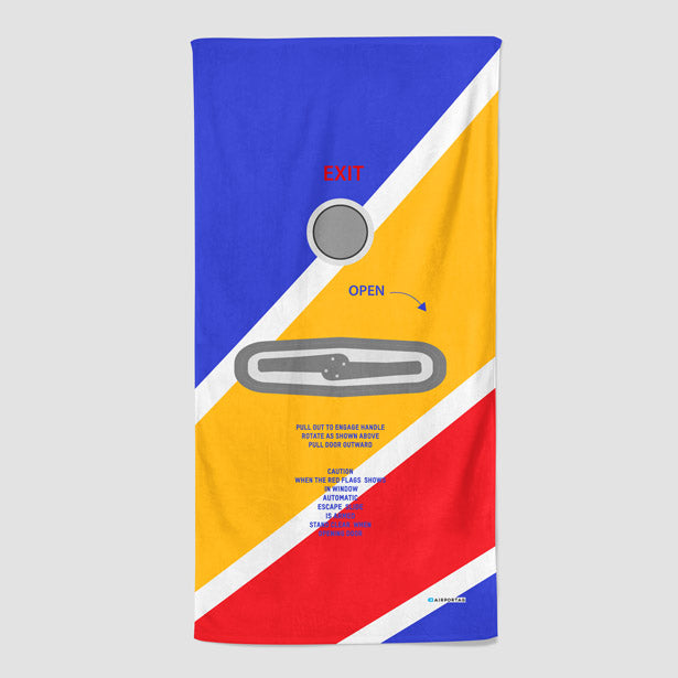 WN Door - Beach Towel airportag.myshopify.com