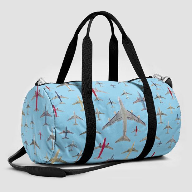 Airplane Above - Duffle Bag - Airportag