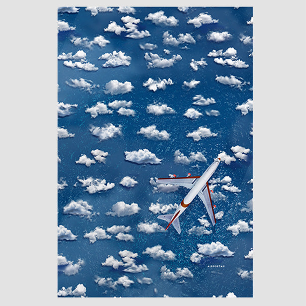 Airplane Cruising - Poster airportag.myshopify.com
