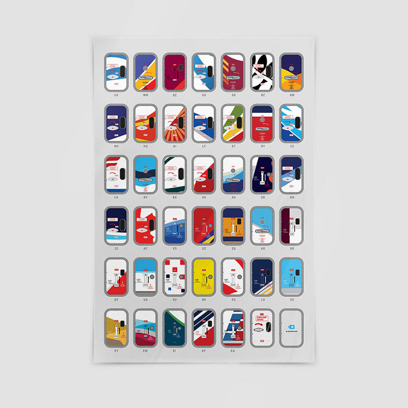 Airplane Doors - Poster
