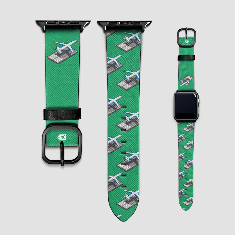 飛行機滑走路 - Apple Watch バンド