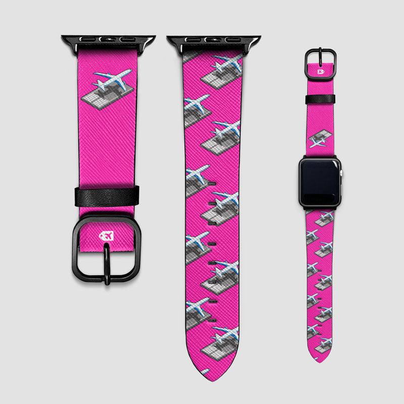飛行機滑走路 - Apple Watch バンド