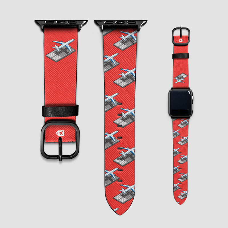 飛行機滑走路 - Apple Watch バンド