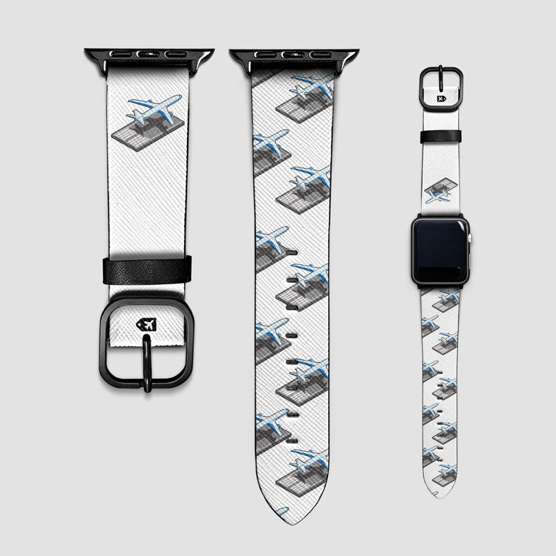 飛行機滑走路 - Apple Watch バンド