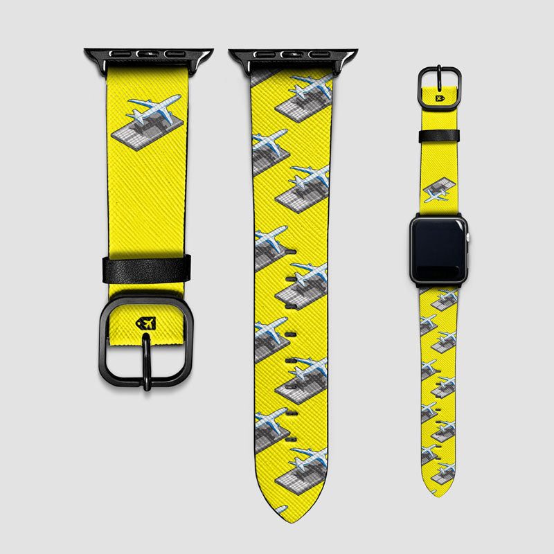 飛行機滑走路 - Apple Watch バンド