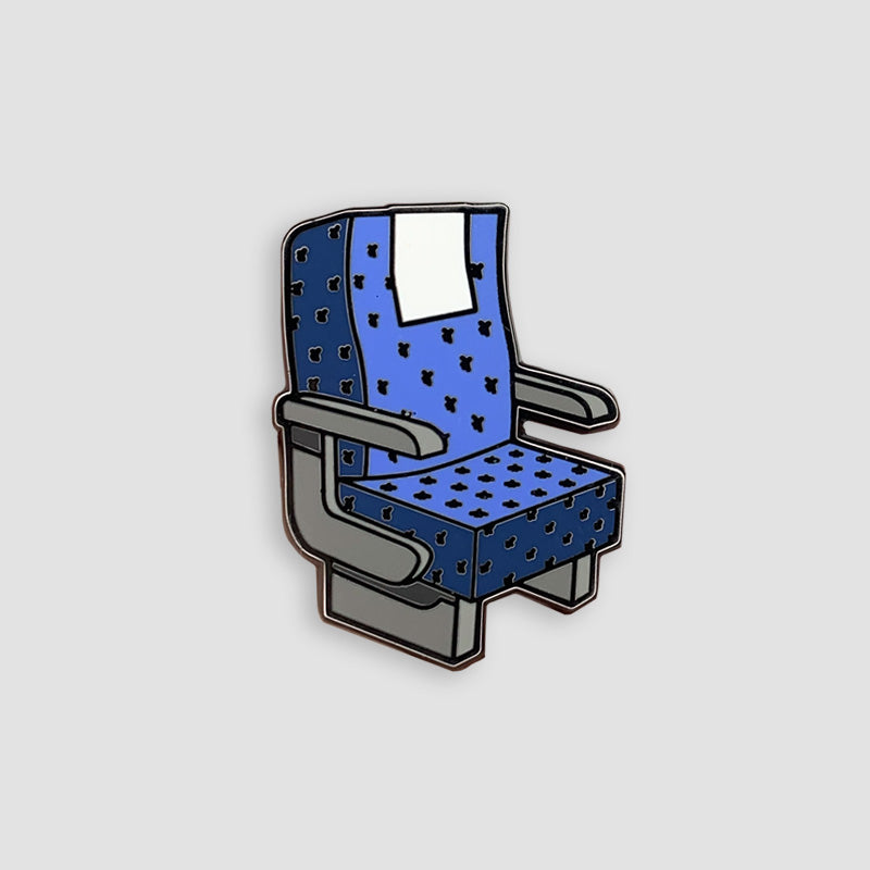 Airplane Seat - Enamel Pin